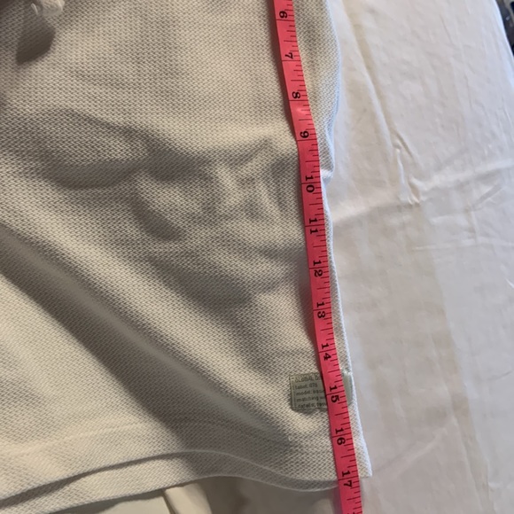 Zara Mens Cotton White Shorts White Size Small - Picture 4 of 8